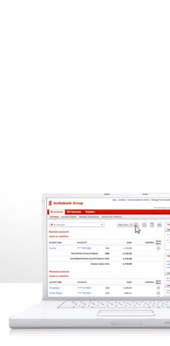 Experience online banking in a whole new way