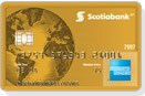 Scotiabank<sup>&reg;</sup>* Gold American Express<sup>&reg;</sup> Card