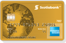 Carte American Express<sup>MD</sup> Or de la Banque Scotia<sup>MD</sup>*