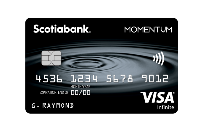 Momentum Visa Infinite credit card