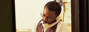 Man talking on the phone