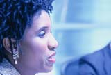 Business woman in a meeting