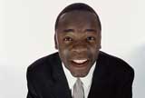 Business man smiling