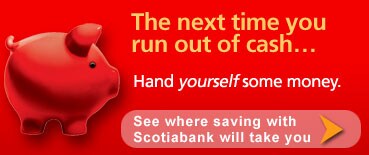 See where saving with Scotiabank will take you