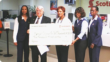 Scotiabank Helps send Olympians to China