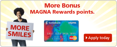 More MAGNA Rewards points
