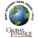 Best Internet Bank Award 2012