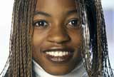 Businesswoman smiling