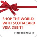 Shop the world with VISA debit this holiday