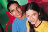 Adolescentes sonriendo