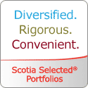 Diversified. Rigorous. Convenient. Scotia Selected Portfolios.