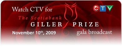 Watch CTV for the Scotiabank Giller Prize Gala Broadcast Nov. 10th