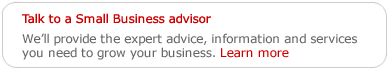 Talk to a Small Business advisor