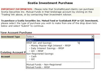Screenshot, new purchase