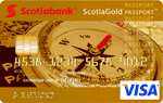 Scotiabank VISA chip card