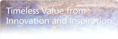 Timeless Value from Innovation and Inspiration