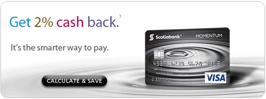 Introducing the new Scotia Momentum VISA card