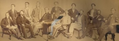 Bank of New Brunswick, Saint John Staff, 1868
