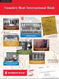 Thumbnail of poster for Scotiabank's European and Asian expansion