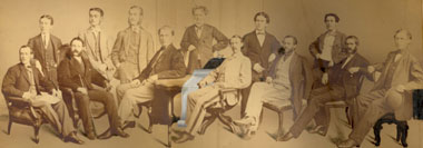 Bank of New Brunswick Staff, c.1868