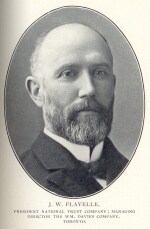 Sir Joseph W. Flavelle – First President of The National Trust Company, 1898-1931.