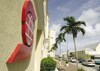 Scotiabank logo on our Nassau branch
