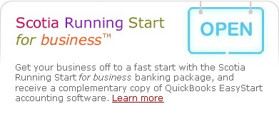 Scotia Running Start for business
