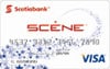 Image of SCENE VISA card