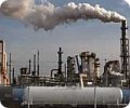 Smoke from factory