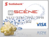 SCENE VISA card