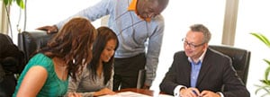 Marketing Professionals in a business meeting
