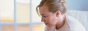 Woman in profile