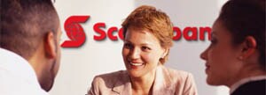 Scotiabank advisor with clients