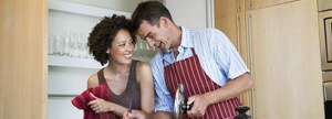 Couple in Kitchen