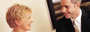 Consultation between two people