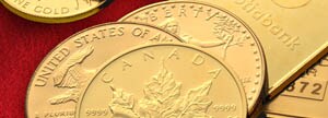 Gold coins
