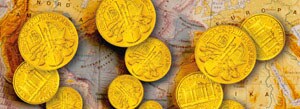 Gold Philharmonica coins