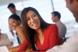 Smiling woman