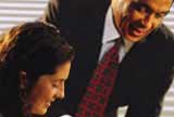 Two business people