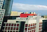 Office buildings.