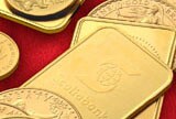 Gold coins with Scotiabank logo