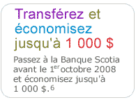 Transférez et économisez