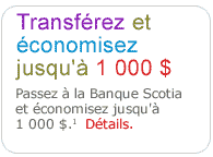 Transférez et économisez