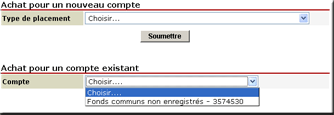 Fonds communs de placements dans Scotia en direct