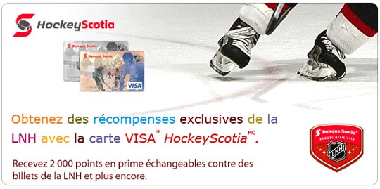 Carte VISA HockeyScotia