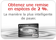 Obtenez une remise de 2 %