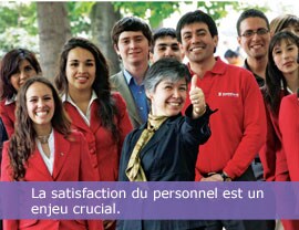 La satisfaction du personnel est un enjeu crucial.