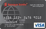 carte VISA Ligne de crédit Scotia pour entreprise
