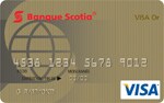 Carte VISA Or Scotia sans frais