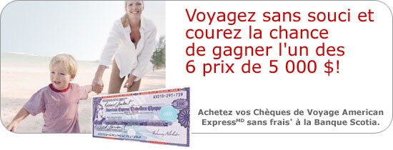 Voyagez sans souci et courez la chance de ...